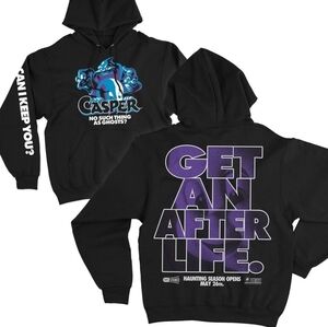 Casper Black Hoodie Sweater
